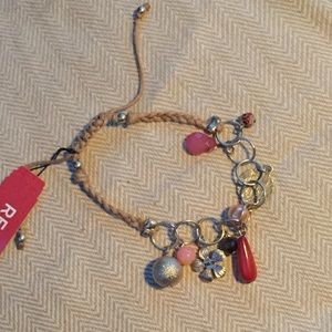 Relic Hemp Charm Bracelet